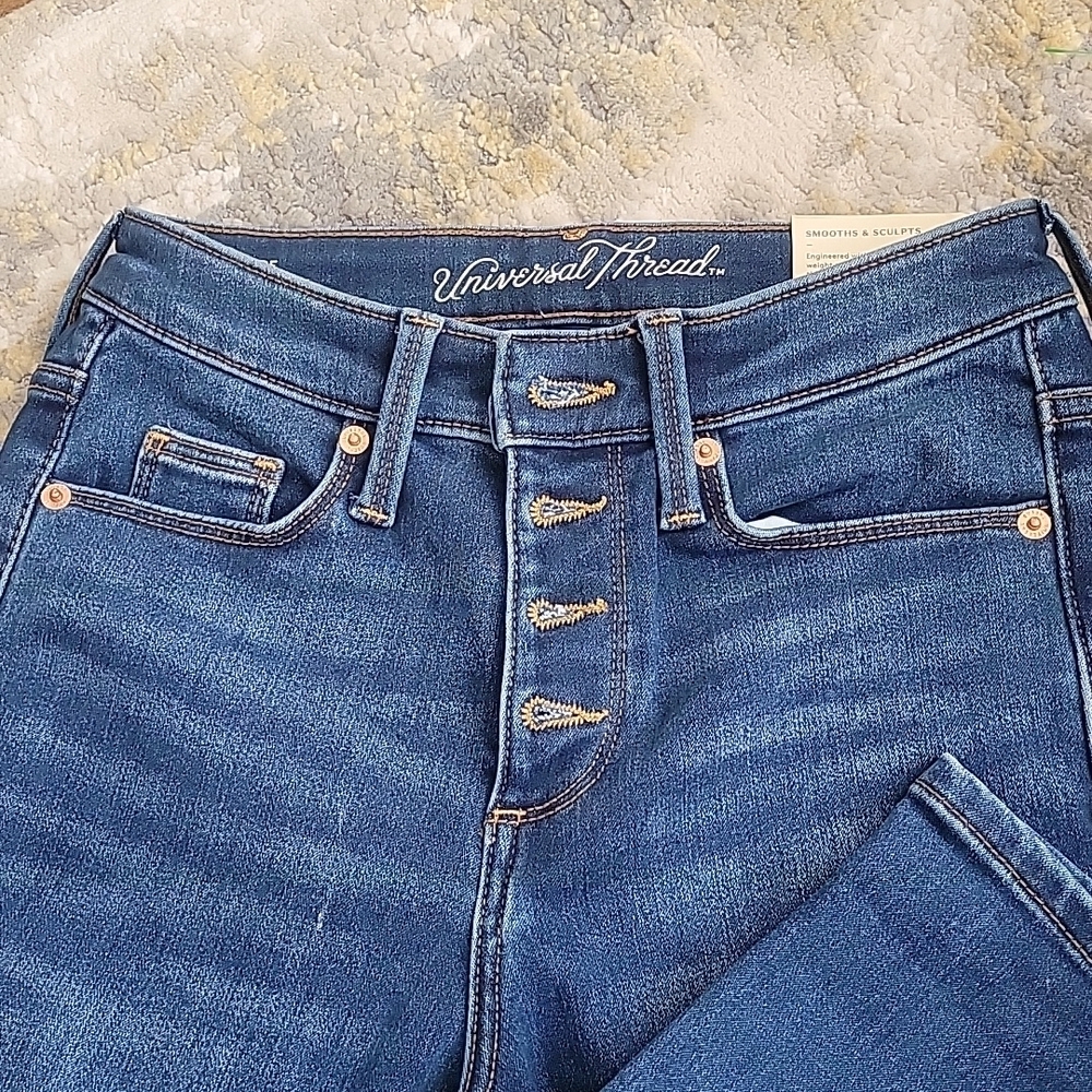 Universal Thread High Rise Winter Denim 00 - Picture 2 of 13